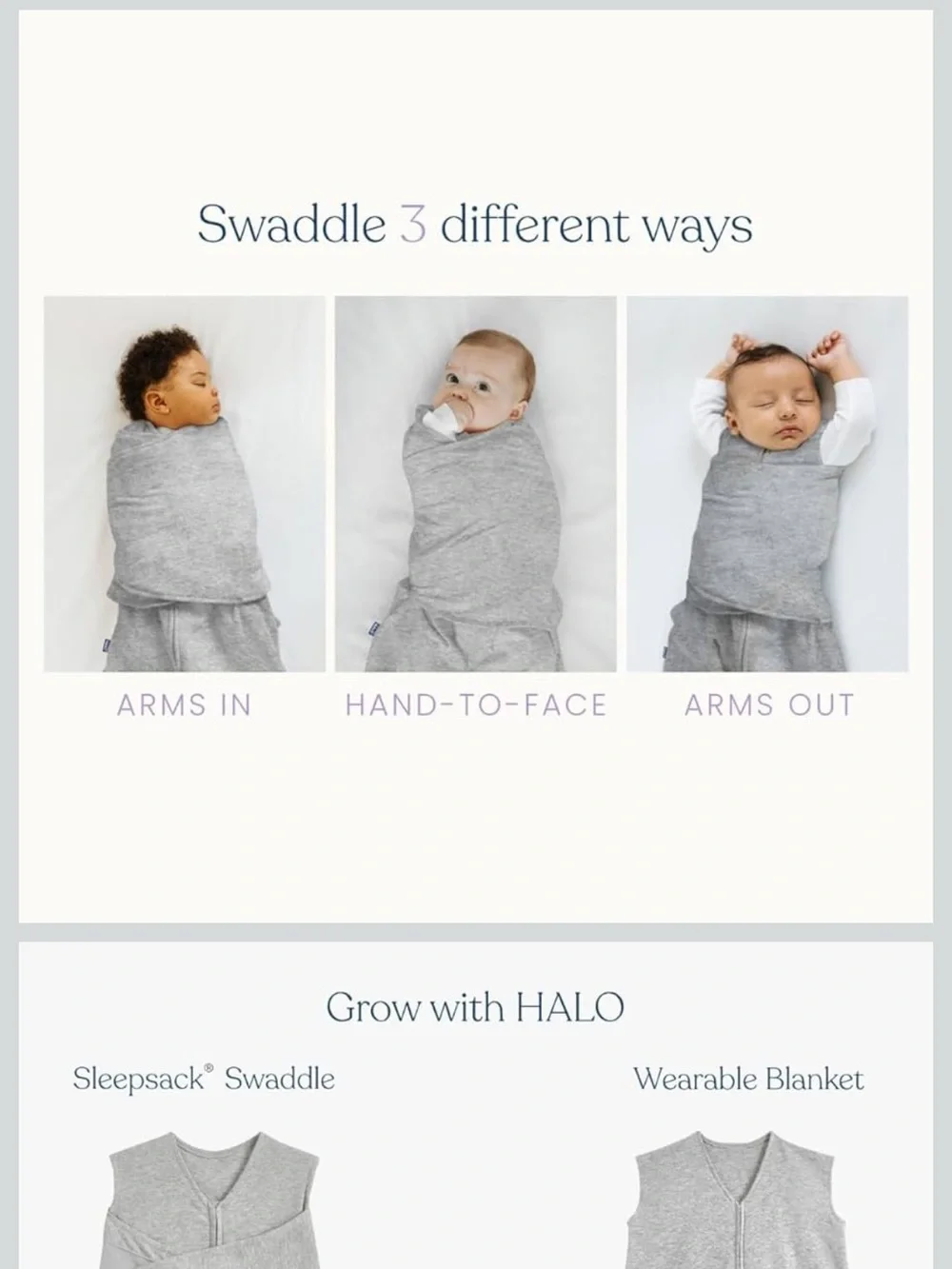 Halo Pink Floral Sleep Sack and Swaddle Set